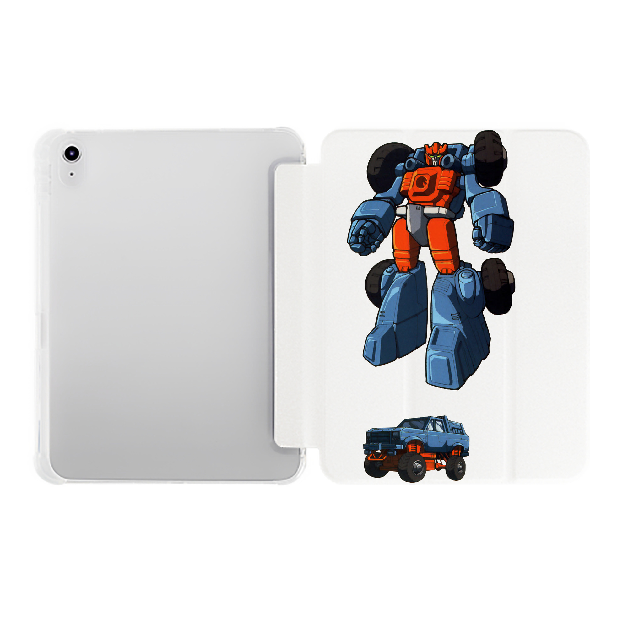 （画像用）  IPad ケース ペン収納付き 三つ折りスタンド PUレザー×シリコン 対応機種9.5/10.5/10.9インチ